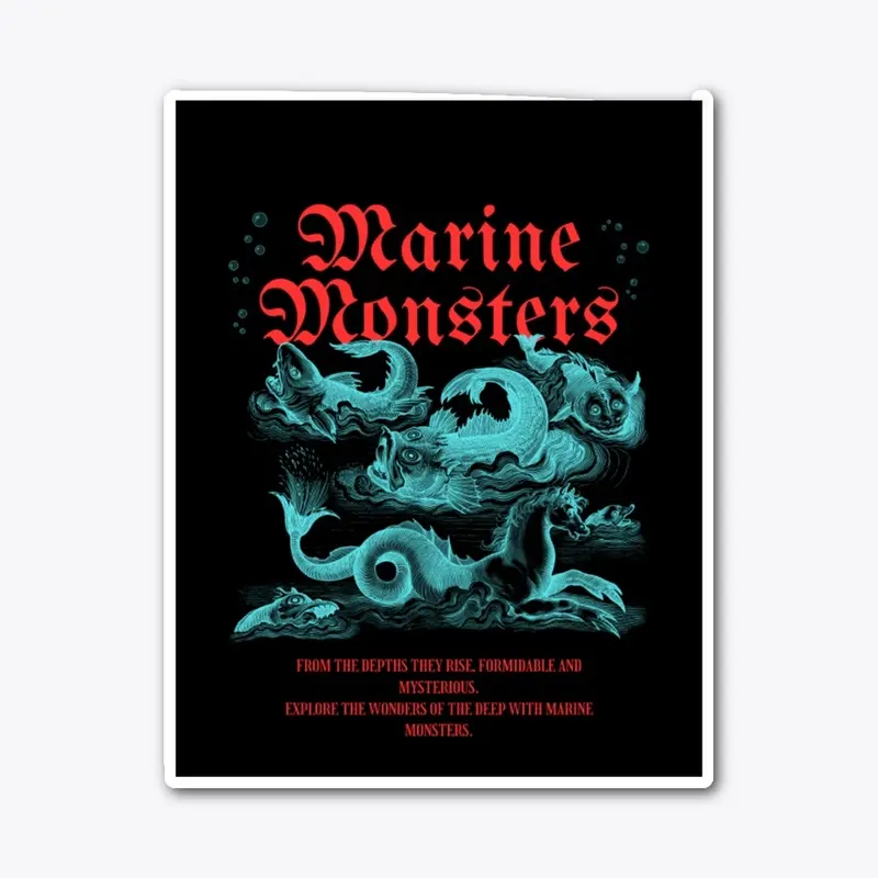 "Unleash the Depths: Marine Monsters"