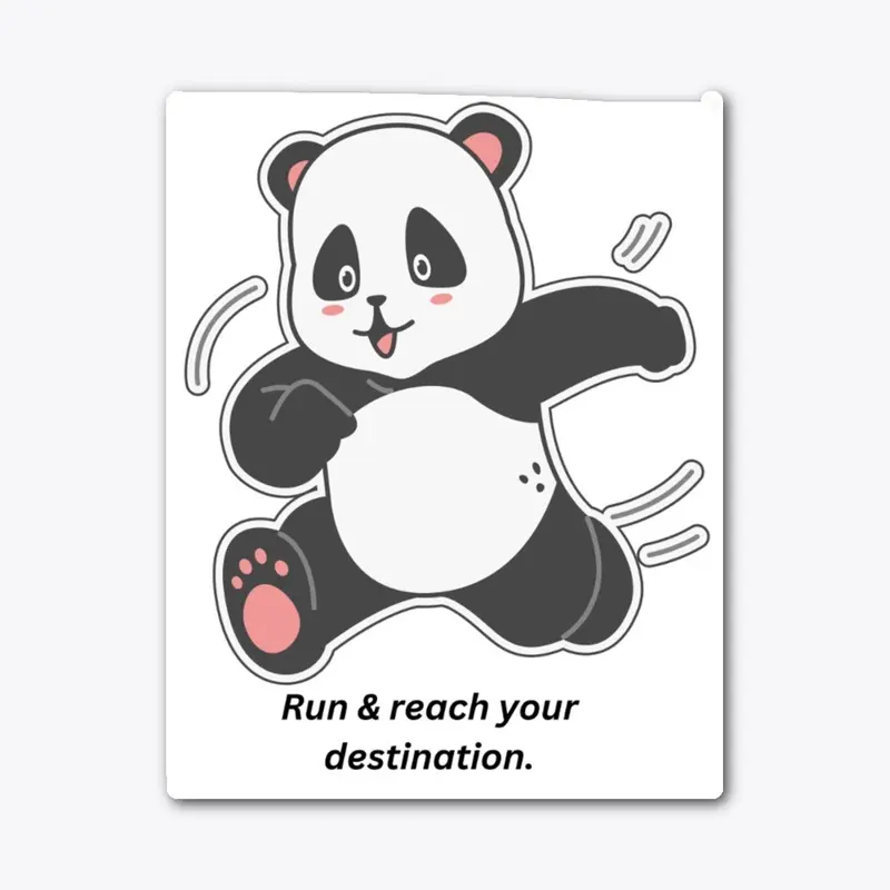 "Panda Dash: Reach Your Goal!"