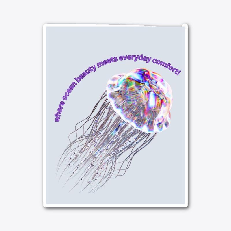 Jellyfish Dreams: Flowing Tees & Hoodies