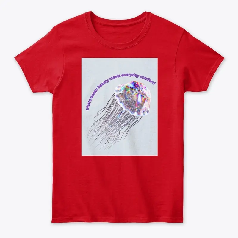 Jellyfish Dreams: Flowing Tees & Hoodies